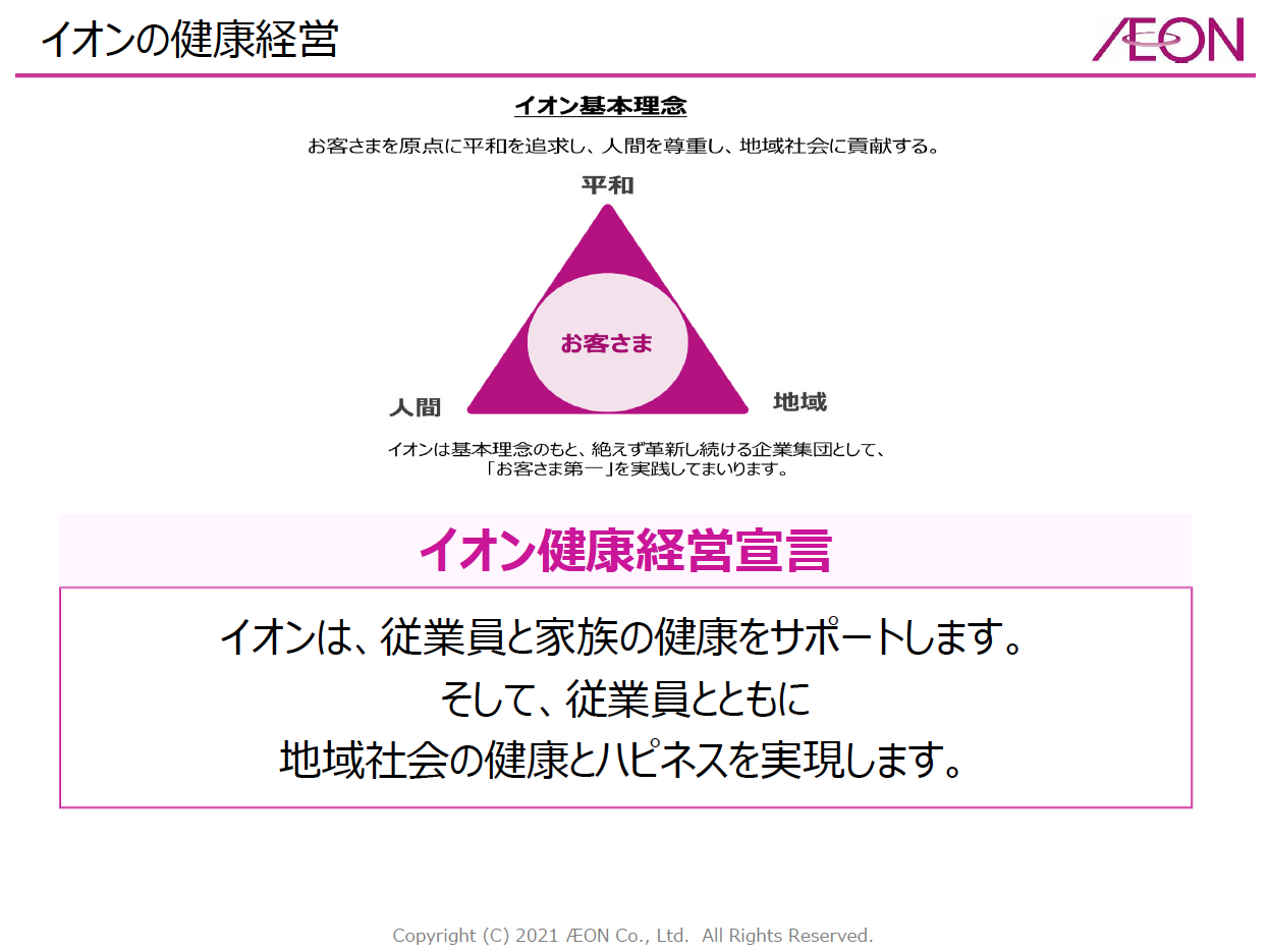 イオンの健康経営